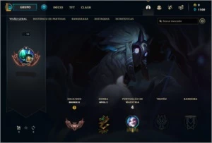 Conta Bronze com Skins no Espólio - League of Legends LOL