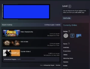 Conta Steam com GTA V e CS2 Prime com inventário. - Counter Strike