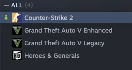 Conta Steam com GTA V e CS2 Prime com inventário. - Counter Strike