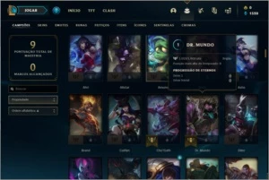 CONTA MESTRE 160+ PDL 65% WINRATE BOA SMURF - League of Legends LOL