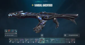 Conta Valorant F.A vandal ancifogo e karambit saqueadora