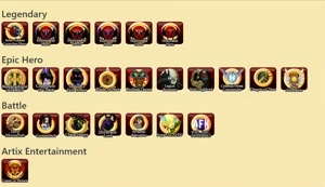 CONTA AQW; PRATICAMENTE TODOS HARDFARMS; RANK 10 ALL FACÇÕES - Adventure Quest World