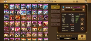 Conta Summoners war