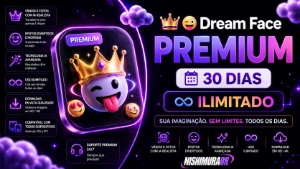 👑😜 Dream Face Premium ILIMITADO [30 DIAS] - Inteligência Artificial