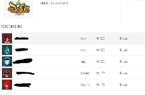 Dofus Conta Top Talkasha Nivel 200 Todas Profissoes