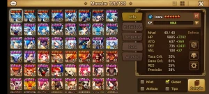 Conta com 2 NAT5 LD - Summoners War