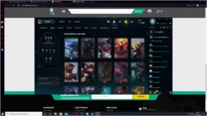 Conta do lolzinho - League of Legends