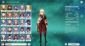 VENDO CONTA COM HUTAO + KAZUHA - Genshin Impact