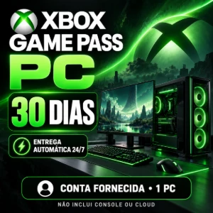 🎮 Xbox Game Pass PC | 30 Dias- Conta Fornecida Entrega Aut - Assinaturas e Premium