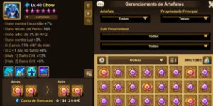 Summoners War: Sky Arena Conta 50 NAT e Muito Recursos