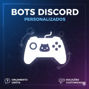 🎮 Crio Seu Bot Discord Personalizado | Automação Avançada - Outros