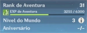 AR 31 TUMULO MONA VENTI - Genshin Impact