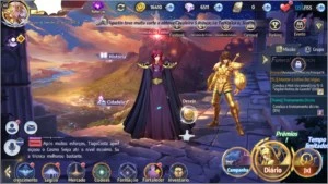 Saint Seiya Awakening lvl 40 ACC Boa com gold e diamantes! SSA