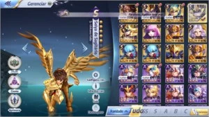 Saint Seiya Awakening lvl 40 ACC Boa com gold e diamantes! SSA