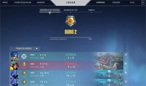 CONTA VALORANT OURO 2