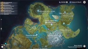 Conta AR 54 com Eula, Venti, Kokomi e outros - Genshin Impact