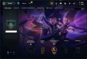 Conta D4 S12 - sem elo, com mmr buffado - League of Legends LOL