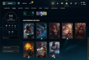 Conta D4 S12 - sem elo, com mmr buffado - League of Legends LOL
