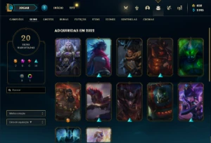 Conta D4 S12 - sem elo, com mmr buffado - League of Legends LOL