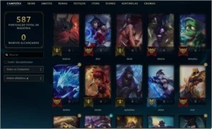 Conta lol diamante 1 flex e d4 solo duo - League of Legends