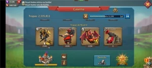 Lords mobile 250M