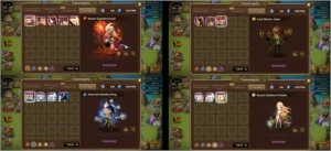 #456 Tiana Leo Okeanos Gany Feng Bellenus - Summoners War