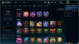 Conta LOL D2 (83 Skins/120 Campeões) - League of Legends