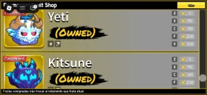 Conta Roblox / Blox Fruits Com Muitas Skins E Mutações!