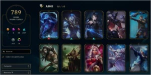 Conta LOL Todos os Champs/ 789 Skins / 74 Cromas / Level 444 - League of Legends