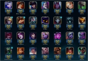 Conta LOL Todos os Champs/ 789 Skins / 74 Cromas / Level 444 - League of Legends