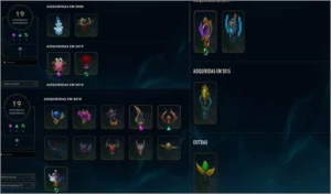 Conta de lol de 2014 ( Está na MD10) (Última season plat3) - League of Legends