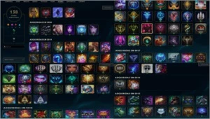 Conta de lol de 2014 ( Está na MD10) (Última season plat3) - League of Legends
