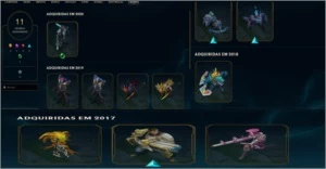 Conta de lol de 2014 ( Está na MD10) (Última season plat3)