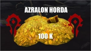 100K GOLD AZRALON HORDA - Blizzard