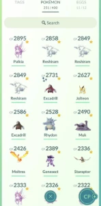 Conta De 2024 Lvl 57/76 Shiny/43 Legendary/36 Event/32 4* - Pokémon