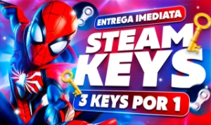 🥇[Atè 3 Keys Pelo Valor De 1] ⭐Keys Steam Platinum 🪛 ️