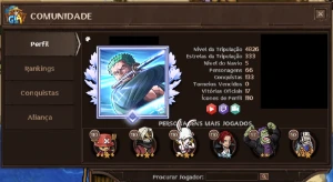 Conta Top Grand Line Adventures (Gla) - Tibia