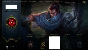 Conta de league of legends 24 campeões 1 skin unranked LOL