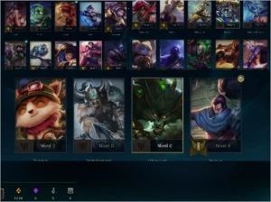 Conta de league of legends 24 campeões 1 skin unranked LOL