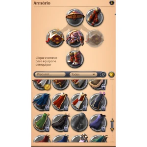 Conta Albion Online Américas 492M Fama