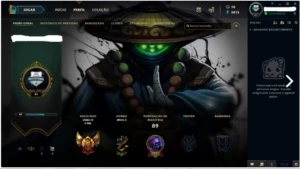 CONTA OURO 4 - LOL - SMURF - League of Legends