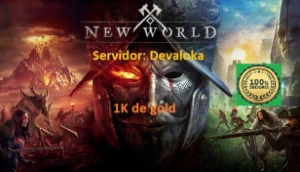 Gold New World, servidor devaloka, estoque 100k