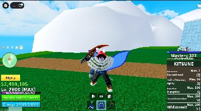 Conta Blox Fruits Lvl 2800 Max - Roblox