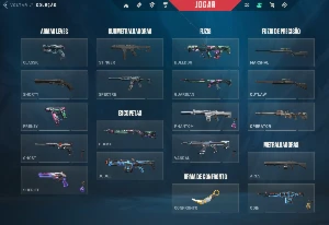 Conta valorant dima 1 com kuronami karambit sublime e mais