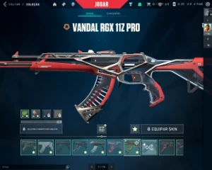Conta Valorant com 2K400 gastos, MUITA SKIN