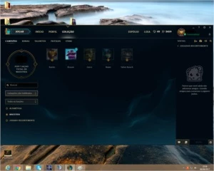 Conta de lol - League of Legends