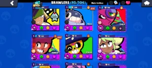 Conta Brawl Stars Exclusiva! 36K Troféus • 93 Brawlers • Tic
