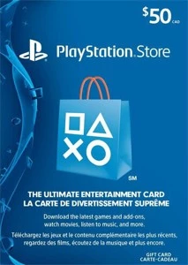 PLAYSTATION STORE GIFT CARD DE R$ 50,00 > R$ 45,00 - Gift Cards
