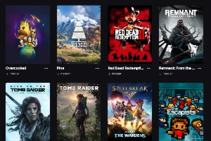 vendo cnta da epic games com red dead redemption 2 e GTA