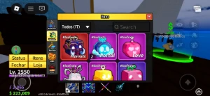 Conta roblox rara mm2/blox fruits/brookhaven/natural e outro